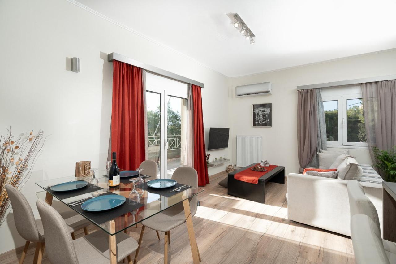 Mtc-Sfs Apartment By The Sea And Airport Pórto Ráfti Eksteriør billede